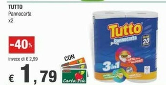 Crai Tutto Pannocarta offerta