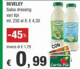 Crai Develey Salsa Dressing offerta