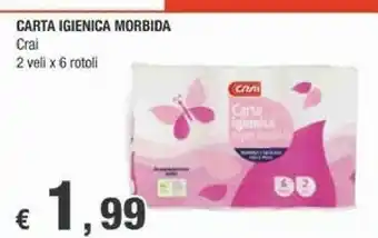 Crai Crai - Morbida Carta Igienica offerta