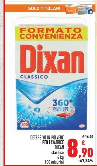 Conad Dixan Detersivo in polvere offerta