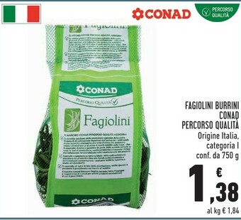 Conad Fagiolini offerta