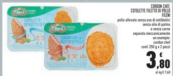 Conad Fileni Cotolette di pollo offerta