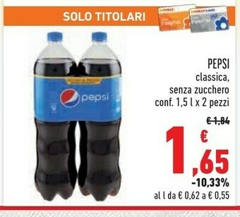 Conad Pepsi Bevande analcoliche offerta