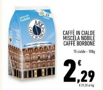 Conad Superstore Caffe borbone Cialde caffè offerta