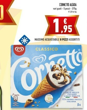 Conad Superstore Algida Cornetto offerta