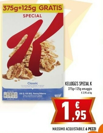 Conad Superstore Kelloggs Cereali offerta