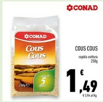 Conad Superstore Cous cous offerta