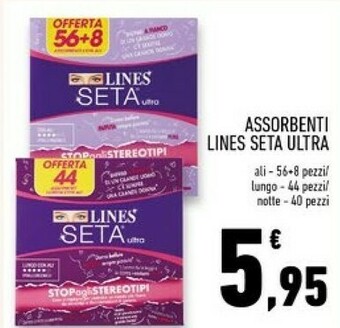 Conad Superstore Lines Assorbenti lines offerta