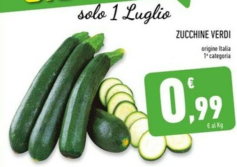 Conad Superstore Zucchine offerta