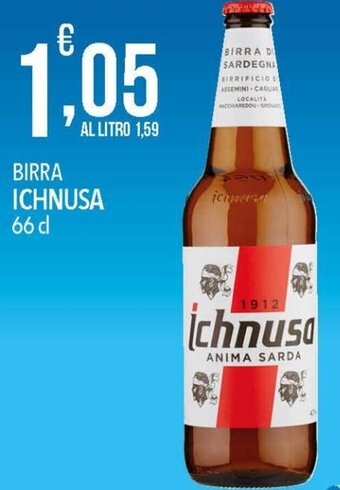 Iper Nonna Isa Birra Ichnusa 66 cl offerta