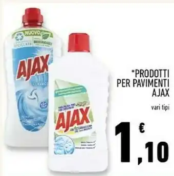 Conad Superstore Ajax Pulizia pavimenti offerta