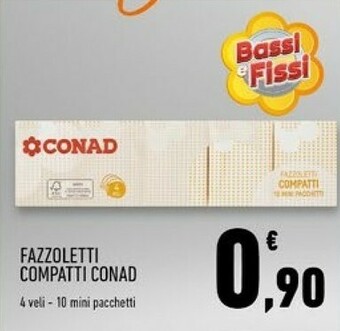 Conad Superstore Fazzoletti offerta