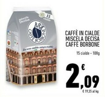 Conad Superstore Caffe borbone Cialde caffè offerta