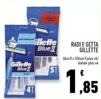 Conad Superstore Gillette Rasoio offerta