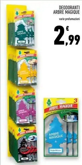 Conad Superstore Arbre magique Accessori auto offerta