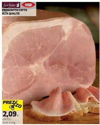 Coop Coop Prosciutto Cotto Alta Qualità offerta