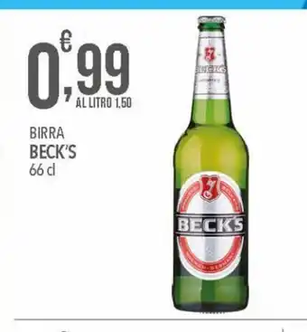 Iper Nonna Isa Beck's Birra 66 cl offerta