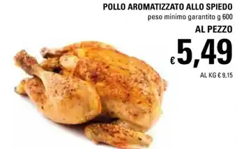 Basko Pollo Aromatizzato Allo Spiedo g 600 offerta