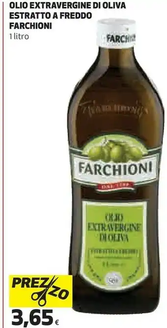 Coop Farchioni Olio Extravergine Di Oliva Estratto A Freddo 1000 G(ml) offerta