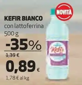 Coop Granarolo Kefir Bianco Con Lattoferrina 500 G offerta