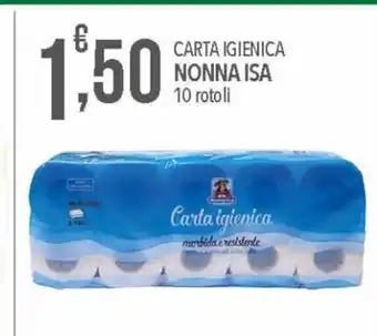 Iper Nonna Isa Nonna Isa Carta Igienica 10 rotoli offerta