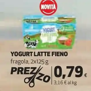 Coop Granarolo Yogurt Latte Fieno offerta