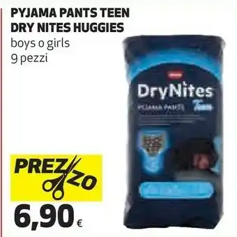 Coop Huggies Pyjama Pants Teen Dry Nites offerta