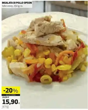 Coop Coop Insalata Di Pollo Opson Take Away offerta