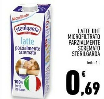 Conad Sterilgarda Latte parzialmente scremato offerta