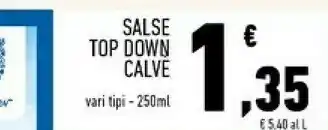 Conad Calvè Salsa offerta