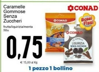 Conad Caramelle offerta
