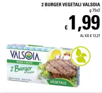 Basko Valsoia 2 Burger Vegetali g 75x2 offerta