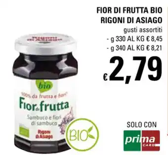 Fior di Frutta Bio Rigoni di Asiago gusti assortiti