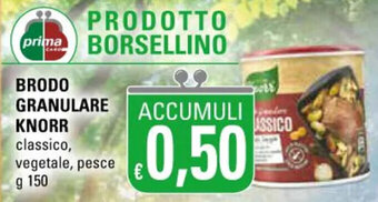 Basko Knorr Brodo Granulare classico, vegetale, pesce g 150 offerta