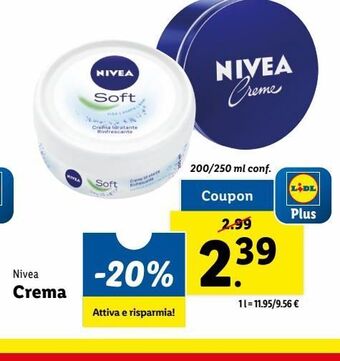 Lidl Crema offerta