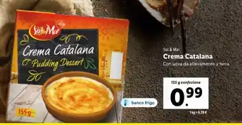 Lidl Crema catalana offerta