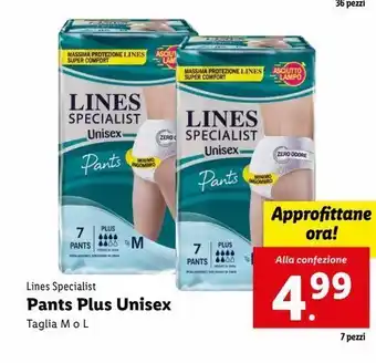 Pants plus unisex