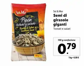 Lidl Semi di girasole giganti offerta