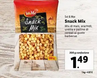 Lidl Snacks mix offerta