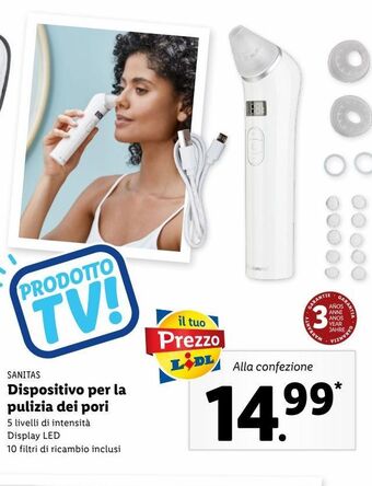 Lidl Dispositivo per la pulizia dei pori offerta