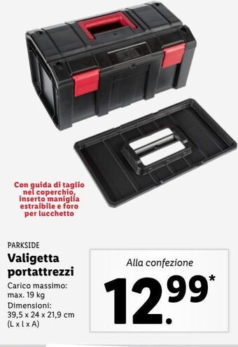 Lidl Valigetta portattrezzi offerta