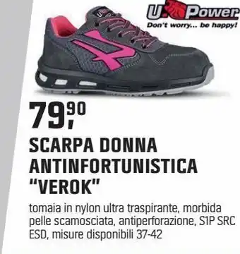 Scarpa donna antinfortunistica "verok"
