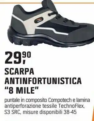 OBI Scarpa antinfortunistica "8 mile" offerta