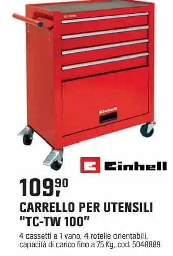 OBI Carrello per utensili "tc-tw 100" offerta