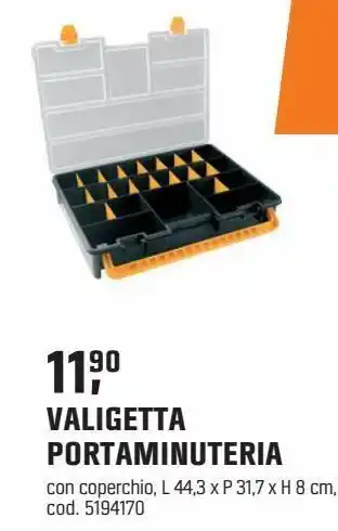 Valigetta porta minuteria