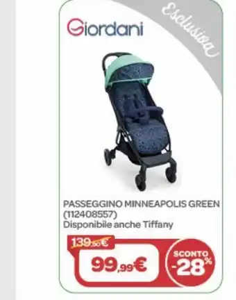 Bimbo Store Passeggino minneapolis green offerta
