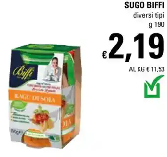 Basko Biffi Sugo diversi tipi g 190 offerta