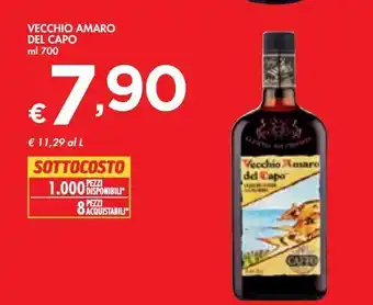 Bennet Vecchio amaro de capo ml 700 offerta