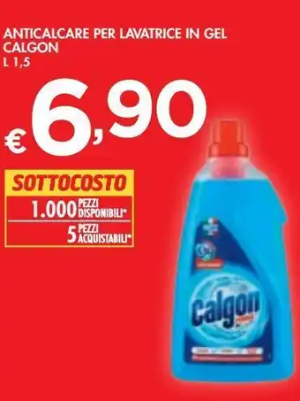 Bennet Anticalcare per lavatrice in gel calgon l 1.5 offerta