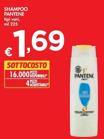 Bennet Shampoo pantene offerta